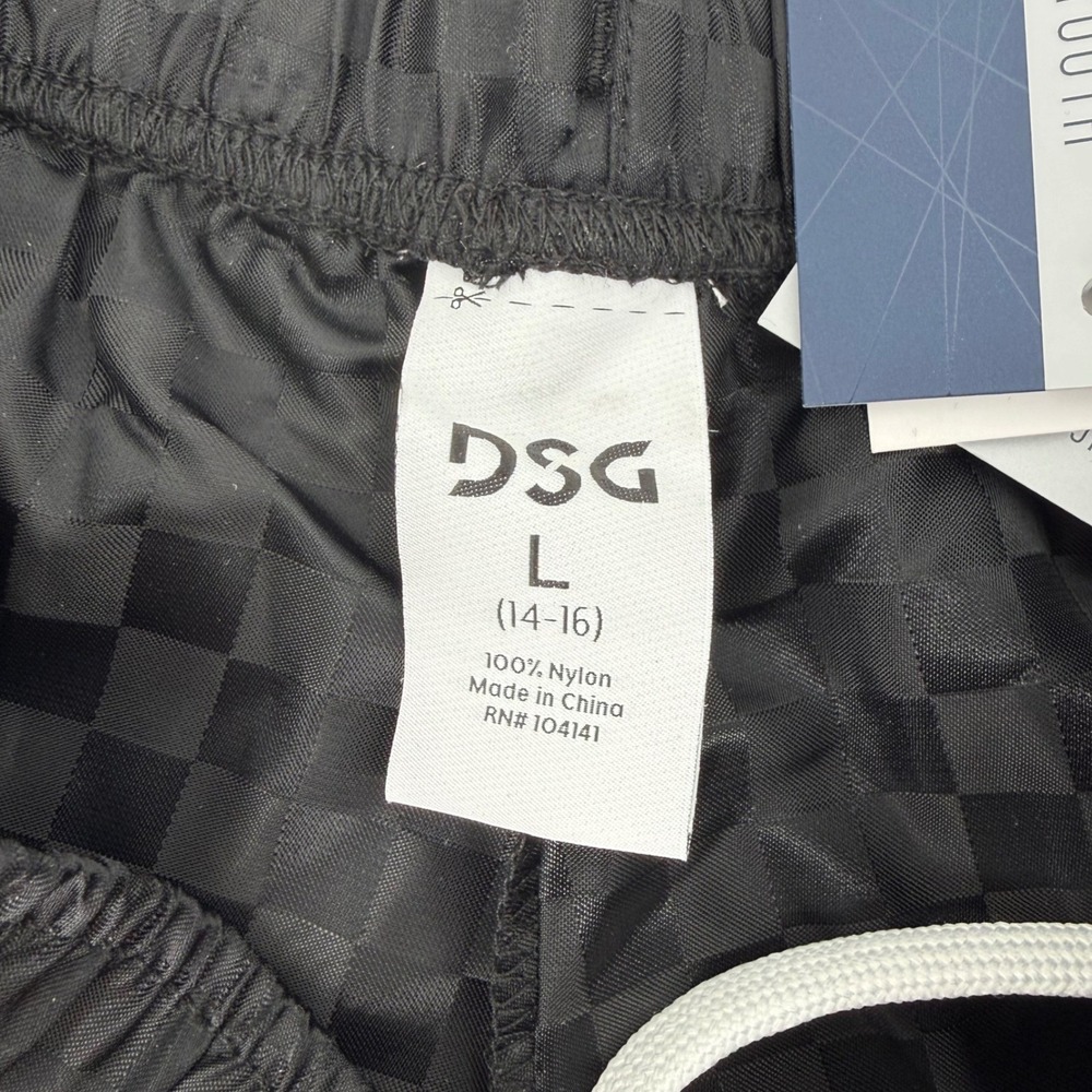 DSG Boys Youth Soccer Shorts Black Woven Athletic Fit Size‎ L 14-16 - Picture 3 of 8